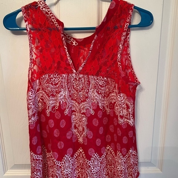 Patrons of Peace Red Tank Top Size XS - Picture 4 of 7